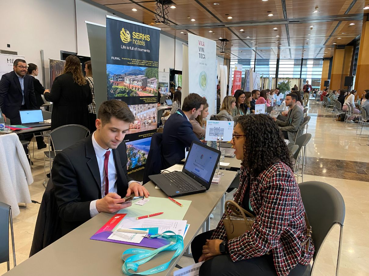 Photography from: CETT Talent 2023, el Career Market Place de referencia | CETT